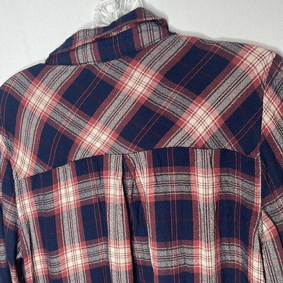 E Hanger M E&M Plaid Long Sleeve Top. Size Large. - Picture 7 of 7